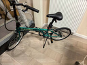 大行（DAHON）D6折疊自行車(chē)20英寸6速入門(mén)級折疊車(chē)成人學(xué)生通勤休閑單車(chē)KBC061 墨綠色 曬單實(shí)拍圖