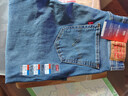 Levi's李維斯25年秋冬新款男士四季恒溫美式505標準直筒牛仔褲 淺藍 34 (32) 曬單實(shí)拍圖