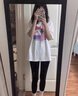COLORFUL GEMS燕麥色打底褲女外穿2024新款春秋冬高腰顯瘦秋褲彈力緊身薄款棉褲 95棉#無尷尬線#黑色+深灰2條裝 M 適合【80-99斤】 曬單實(shí)拍圖