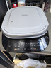 美的（Midea）電餅鐺家用 下可拆洗雙面加熱加深大火力40mm加深34cm烙餅煎餅鍋三明治早餐機煎烤機電餅檔JKE3483 曬單實(shí)拍圖