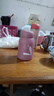 【京東物流送貨上門(mén)】萌萌兔卡通水杯女牛奶玻璃杯創(chuàng  )意便攜杯子 粉色萌萌兔 330ml 1只 曬單實(shí)拍圖