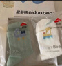 尼多熊嬰兒襪子夏季薄款舒適男童棉襪寶寶網(wǎng)眼襪松口透氣棉襪4雙裝 曬單實拍圖