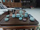 天喜（TIANXI）茶盤家用泡茶臺輕奢送禮高檔茶托盤功夫茶具套裝辦公桌竹制大茶海 曬單實拍圖