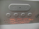 艾瑞曼 現代簡(jiǎn)約投影鬧鐘LED大屏電子時(shí)鐘USB插電數字臥室床頭夜光鐘表 白色2282-插電款 曬單實(shí)拍圖
