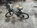 喜德盛山地自行車(chē)黑客350 X6鋁合金車(chē)架21速變速機械碟剎 黑銀色17寸 曬單實(shí)拍圖