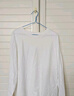 泉碧焱白色打底衫長(cháng)袖t恤女重磅純棉韓版寬松簡(jiǎn)約氣質(zhì)內搭正肩圓領(lǐng)上衣 L 【建議115-130斤】 曬單實(shí)拍圖