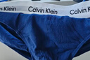 Calvin Klein內(nèi)衣男士本命年三條裝ck提花腰邊舒適純色棉質(zhì)三角內(nèi)褲男U2661 I03-月光白/夕陽(yáng)紅/海濤藍(lán) 3條 L 曬單實(shí)拍圖
