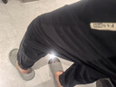 羅蒙（ROMON）春秋季2026工裝男士休閑褲寬松速干運動(dòng)長(cháng)褲新款哈倫沖鋒束腳褲男 黑色春冬款 L 推薦體重130-150斤 曬單實(shí)拍圖