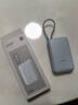 小米（MI）【3C認(rèn)證】小米充電寶移動(dòng)電源 10000  自帶線雙向快充口袋版 電源 灰藍(lán)色可上飛機(jī)/火車 曬單實(shí)拍圖