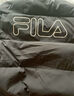 FILA斐樂(lè )官方男裝羽絨服冬季新款時(shí)尚休閑連帽防水防濕外套 正黑色-BK XL 180/100A 曬單實(shí)拍圖