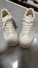 蹀愫李晟同款25新品運動(dòng)厚底增高6.5系帶簡(jiǎn)約休閑板鞋TA65147-50 米白色牛皮革 37 曬單實(shí)拍圖