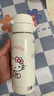 杯具熊（BEDDYBEAR）海浪雙飲保溫杯男女便攜杯套吸管水杯大容量學生杯子500ml裙裙KT 曬單實拍圖
