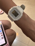 卡西歐（CASIO）手表 小方塊時(shí)尚運(yùn)動(dòng)女表學(xué)生表 W-218HC-8AVDF 曬單實(shí)拍圖