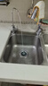 美的（Midea）凈水器機家用廚房下式直凈飲水自來(lái)水前置過(guò)超濾器機 升級1100G流速超集芯 曬單實(shí)拍圖