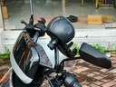 偶森電動(dòng)車(chē)手機支架外賣(mài)騎手摩托電瓶車(chē)防震小頭盔防雨水遮陽(yáng)導航支架 曬單實(shí)拍圖