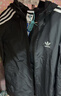 adidas經(jīng)典三條紋運動(dòng)連帽夾克外套男女春季阿迪達斯三葉草 深藍   M 曬單實(shí)拍圖