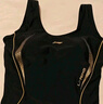 李寧（LI-NING）泳衣女士連體專(zhuān)業(yè)游泳衣大碼溫泉泳裝7552黑XXXL 曬單實(shí)拍圖