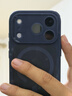 億色【軟邊全包殼】適用iPhone17promax手機(jī)殼蘋果17pro保護(hù)套17air透明magsafe磁吸鏡頭全包超薄防摔 深藍(lán)色【軟邊殼不刮傷鋁合金主機(jī)】 iPhone17Pro 曬單實拍圖