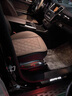 肯拓普輕奢汽車(chē)坐墊真皮夏季四季酷路澤霸道奔馳邁巴赫路虎寶馬X7奧迪 (摩卡棕)頭層牛皮-三件套 曬單實(shí)拍圖