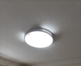 惠普精工吸頂燈led臥室現(xiàn)代簡約餐廳中山燈具圓形50cm遙控三色 曬單實拍圖