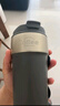卡羅特保溫杯陶瓷內(nèi)膽咖啡杯女高顏值吸管水杯便攜隨行保冷500ML摩卡灰 曬單實(shí)拍圖
