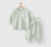 優(yōu)奇嬰兒衣服春秋嬰兒分體套裝寶寶春季長袖高腰護(hù)肚側(cè)開套裝2025新款 曬單實(shí)拍圖