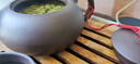 徐保國紫砂壺宜興手工原礦全紫砂功夫泡茶圍爐煮茶圍爐煮茶茶具套裝扁西 老紫泥 卡蓋球孔 220ml 曬單實(shí)拍圖