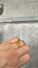 喜金珠寶 古法足金999黃金算盤(pán)戒指招財進(jìn)寶戒指整圈定制款3-10天發(fā)貨 19.57克【19號圈】 曬單實(shí)拍圖