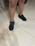 FILA【男女同款】斐樂男女鞋跑步鞋七夕送掠奪者舒適休閑鞋慢跑運動鞋 黑/中灰-BM【男款】 43 曬單實拍圖