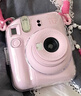 富士（FUJIFILM）立拍立得mini12拍立得相機(jī)mini11升級款相紙一次成像拍照生日送禮物 Mini12淺櫻粉 國際版七夕禮物 曬單實(shí)拍圖