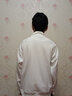 卡帕（Kappa）背靠背衛(wèi)衣男秋冬季三條杠半高領(lǐng)休閑純色棉套頭衫長(zhǎng)袖T恤打底衫 W242白色 XL 建議體重125-145 曬單實(shí)拍圖