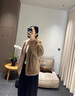 雅格羅伊貂皮大衣女整貂2024年新款貂皮大衣女短款仿水貂皮草v領(lǐng)紫標天鵝 帕斯條(衣長(cháng)60)直袖 紫金天鵝 S 適合80-100斤[S] 曬單實(shí)拍圖