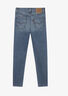 Levi's李維斯女士721緊身高腰修身顯瘦時(shí)尚小資ins風(fēng)中藍色牛仔褲 中藍色 27 (28) 曬單實(shí)拍圖