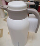 九陽(yáng)（Joyoung）保溫壺家用304不銹鋼內膽保溫水壺家居暖水瓶大容量2LWF201(白) 曬單實(shí)拍圖