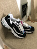 斯凱奇（Skechers）女鞋秋季厚底老爹鞋百搭熊貓鞋軟底舒適外穿休閑運(yùn)動鞋11959 曬單實(shí)拍圖