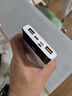 品勝（PISEN）3C認(rèn)證充電寶 可上飛機(jī) 超級(jí)快充22.5W方屏數(shù)顯電寶10000毫安快充充電寶移動(dòng)電源蘋果華為小米安卓 10000毫安數(shù)顯大屏22.5W快充【云初白】 曬單實(shí)拍圖