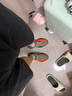 阿迪達斯Yeezy350夏日透氣椰子男女休閑鞋HQ7045 41 曬單實(shí)拍圖