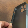 奶小鴨 適用蘋果13mini手機殼 iphone13mini保護套鏡頭全包超薄透明磨砂防摔軟殼男女款 深空黑 曬單實拍圖
