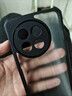XUNDD訊迪適用一加ace5手機殼1+Ace5Pro氣囊防摔oppo保護殼oneplus鏡頭全包超薄旋轉磁吸支架透明保護套 一加Ace5/Pro通用【黑·鐳射紋】氣囊防摔 曬單實(shí)拍圖