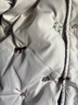 乖奇熊三防嬰幼兒羽絨服連體衣秋冬季保暖防風(fēng)寶寶連帽哈衣鴨絨秋冬裝 淡米灰/叢林派對(duì) 90cm 曬單實(shí)拍圖