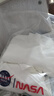 NASA GISS短袖T恤男純棉上衣服韓版寬松五分袖學(xué)生休閑半袖 白色 2XL  曬單實(shí)拍圖