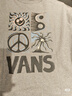 VANS范斯男女同款PEACE TEE短袖跑步休閑運(yùn)動(dòng)T恤 曬單實(shí)拍圖