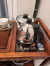 金灶（KAMJOVE）全智能底部自動(dòng)上水電茶爐電茶壺電熱水壺?zé)莶鑾纤撞杈?H-K9（20*37cm） 900ml 曬單實(shí)拍圖