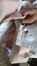 特步（XTEP）戶外兩件套上衣秋冬款運動休閑風(fēng)衣男女同款連帽防風(fēng)夾克保暖外套 珍珠白 M 曬單實拍圖