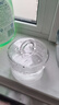 onlycook高硼硅玻璃燉盅 蒸蛋碗 耐高溫可明火加熱帶刻度 燉燕窩甜品碗盅 曬單實(shí)拍圖