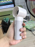 卡培登手持小風(fēng)扇高速暴力帶噴霧降溫便攜迷你usb充電小電扇辦公學(xué)生宿舍桌面戶(hù)外可用 G106白色 曬單實(shí)拍圖