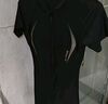 李寧（LI-NING）泳衣女連體平角游泳衣女士專業(yè)運動保守顯瘦溫泉泳裝7561黑金XL 曬單實拍圖