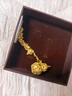 周大生復(fù)購補(bǔ)貼黃金葫蘆吊足金花絲福祿生財掛墜七夕禮物送女友 1.55g 曬單實(shí)拍圖
