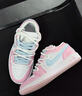 耐克（NIKE）定制AirJordan1AJ1心動(dòng)貓貓甜美低幫復古情侶籃 心動(dòng)貓貓 定制款不支持退換 贈送 36 全新正品 假一賠三 曬單實(shí)拍圖