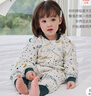 nest designs嬰幼兒睡袋寶寶秋冬防踢被薄夾棉厚夾棉分腿睡袋寶寶保暖 初雪-厚夾棉(建議14-16度) 80cm(建議身高70-80cm) 曬單實(shí)拍圖